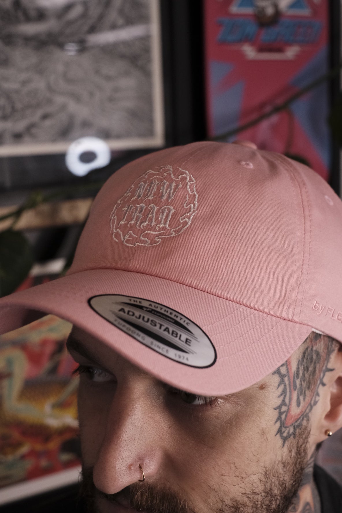 New Trad Tattoo Dat Hat - Pink