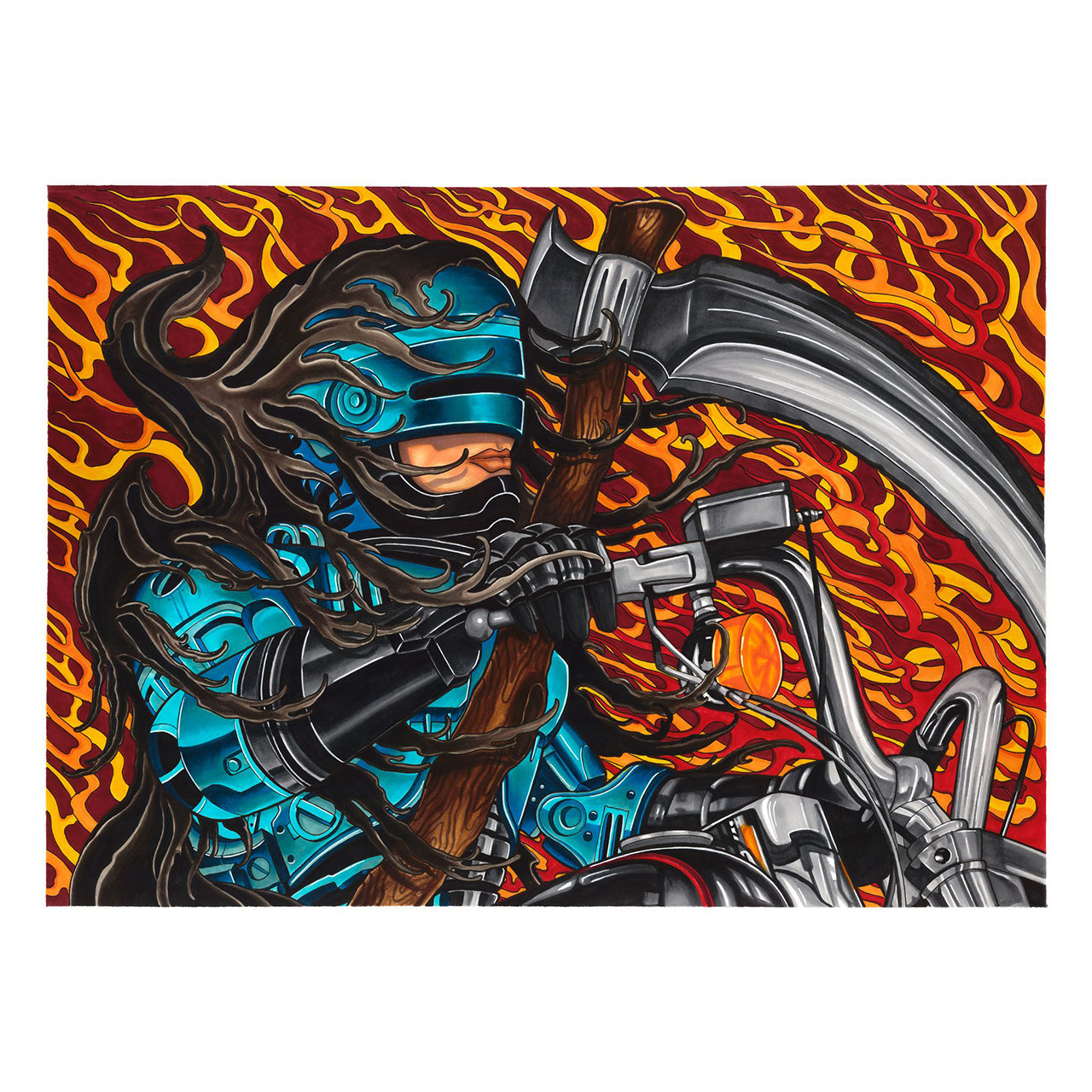 Roboreaper - Limited edition fine art print