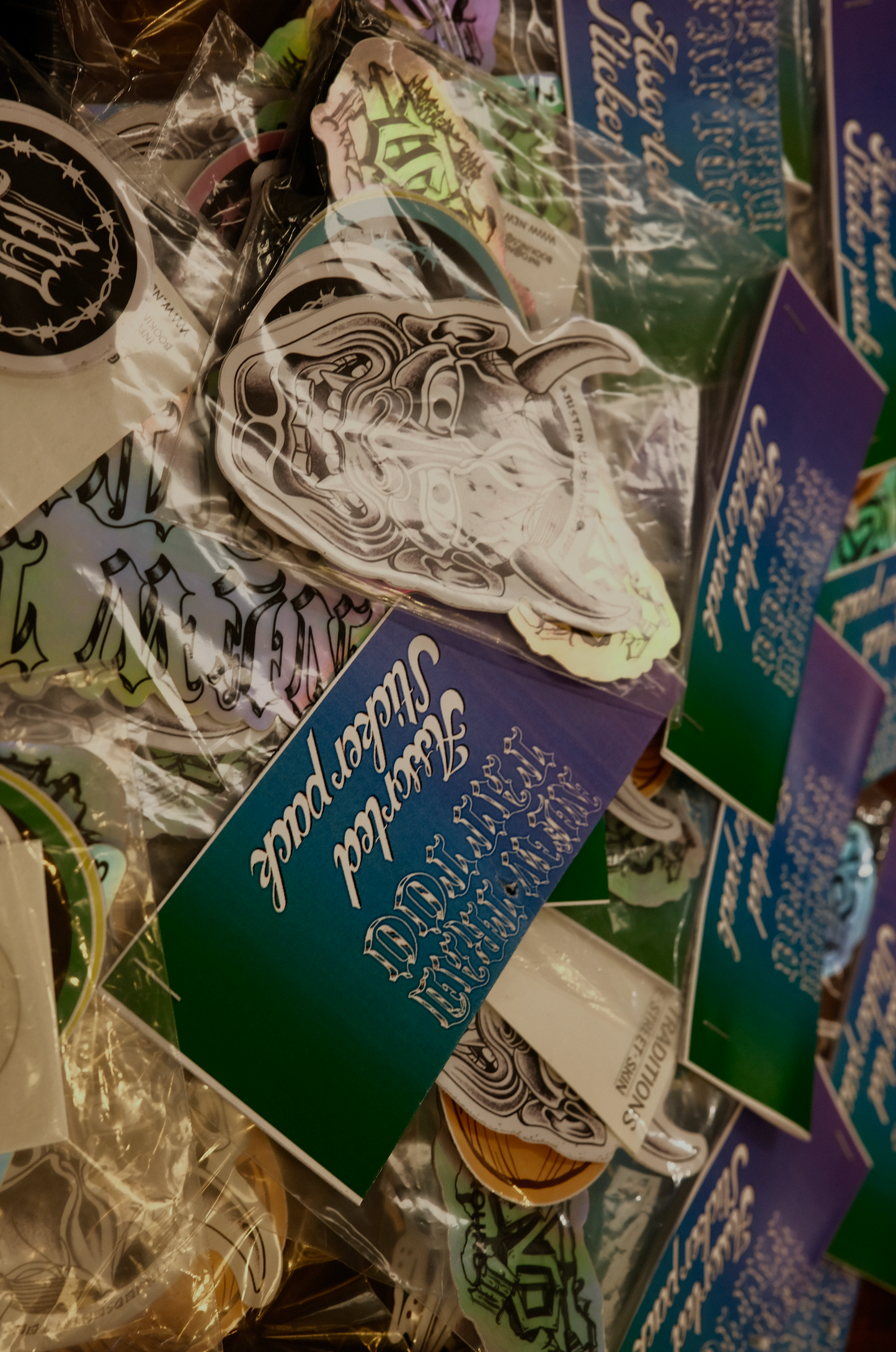 New Trad sticker pack