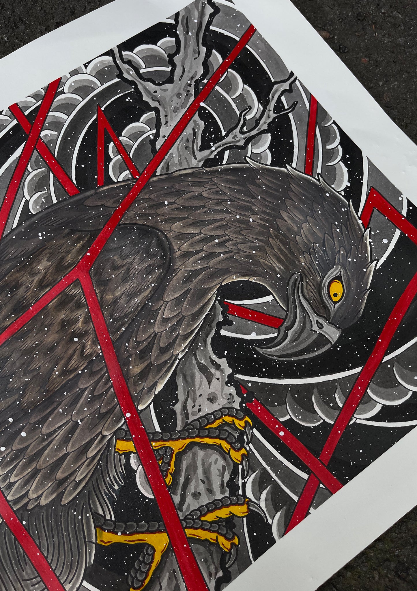 "Weathering the storm" limited edition fine art print