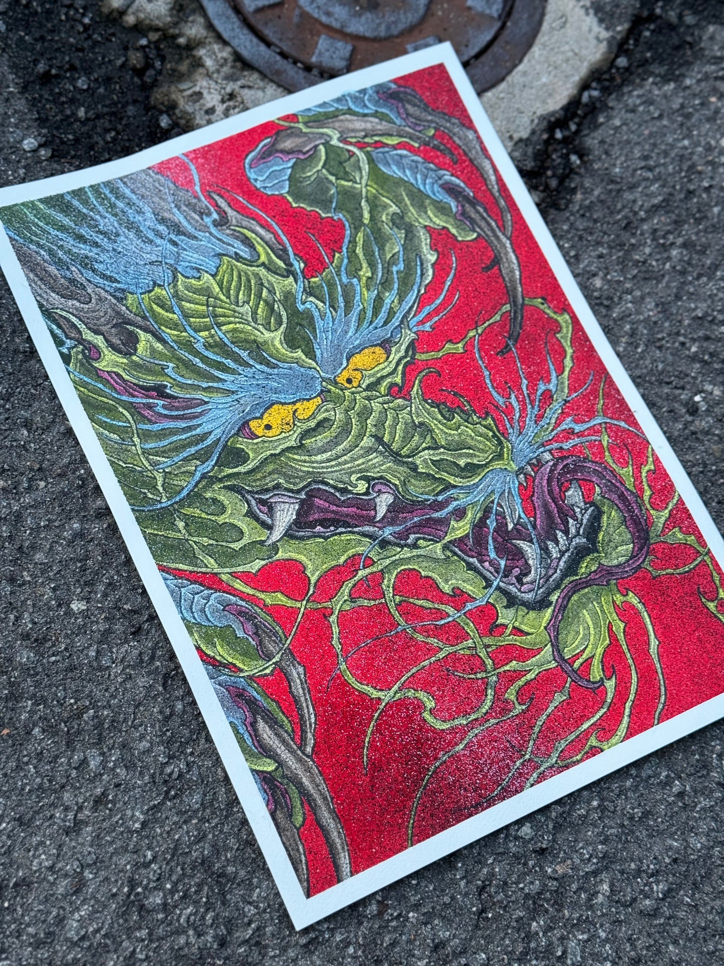 "Drag on" Limited edition fine art print