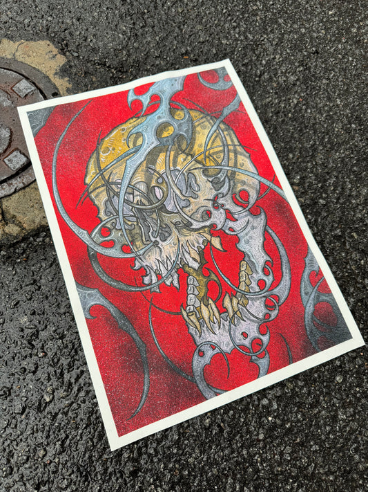 "The Tangled web we weave" Limited edition fine art print