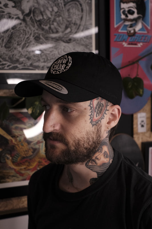New Trad Tattoo Dat Hat - Black