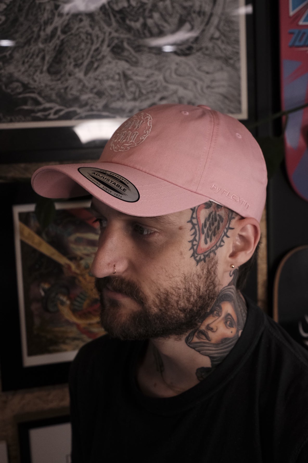 New Trad Tattoo Dat Hat - Pink – New Traditions Tattoo