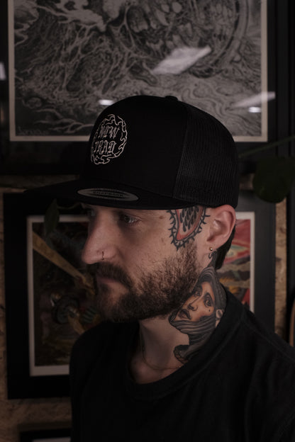 New Trad Tattoo Classic Trucker hat - Black