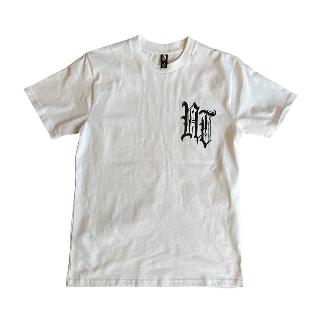 New Trad Tattoo "Samurai" tee - White