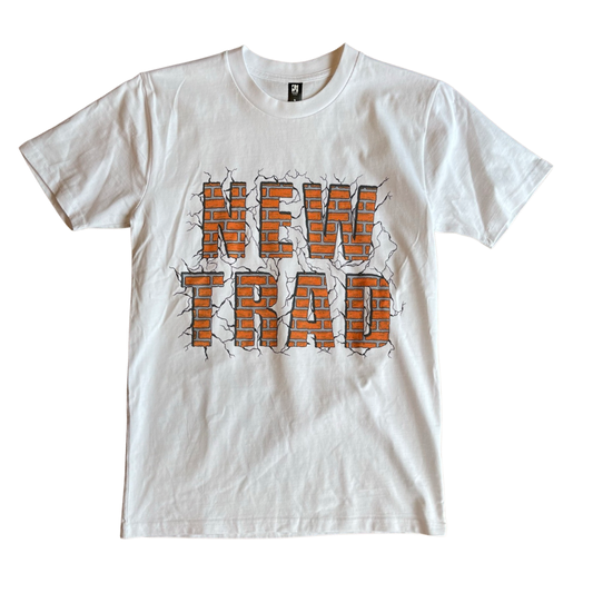 New Trad Tattoo "Bricks" Tee - White