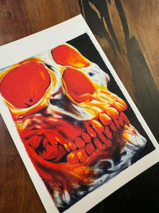 "Mini Skull" limited edition print