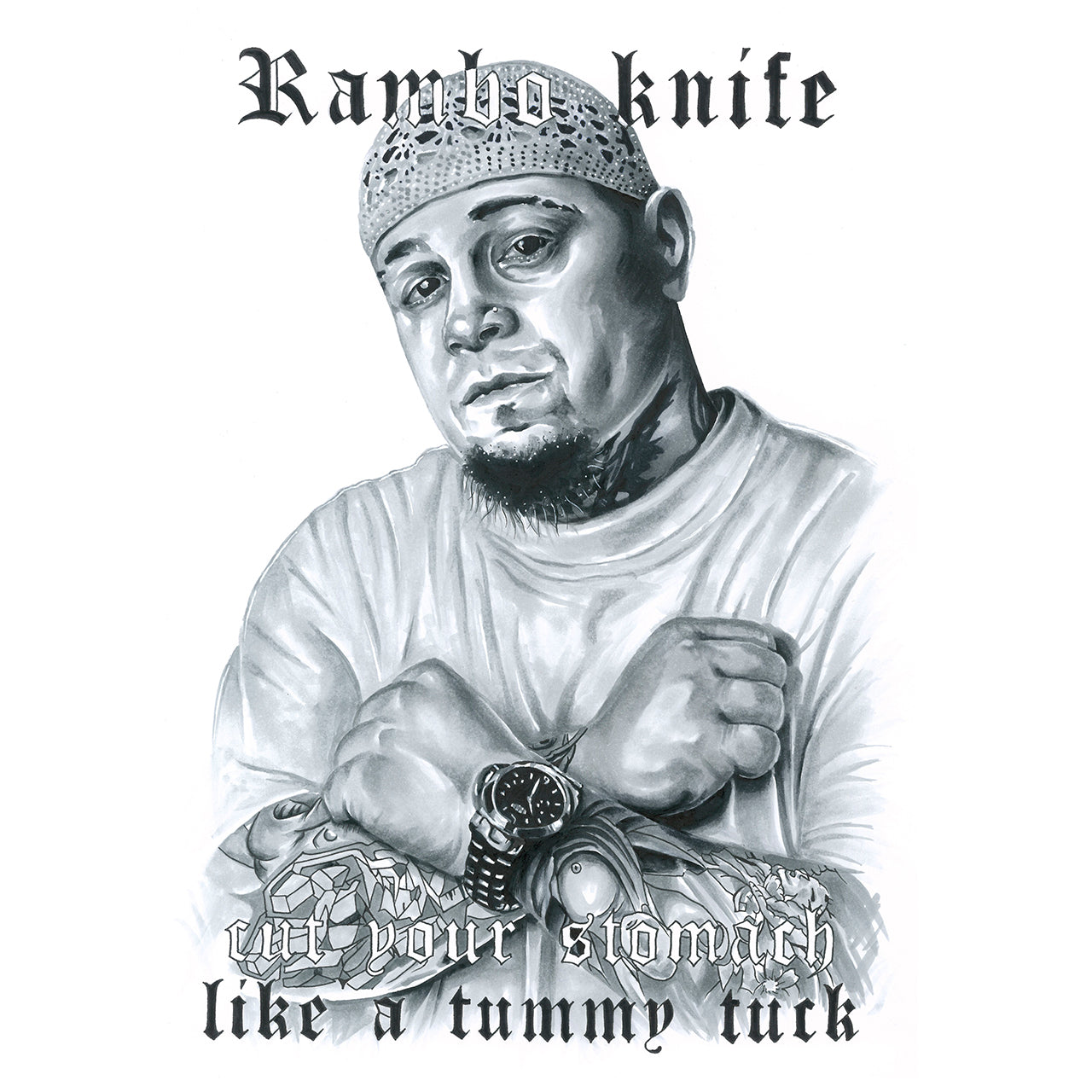 TUMMY TUCK - VINNIE PAZ A3 LIMITED EDITION PRINT